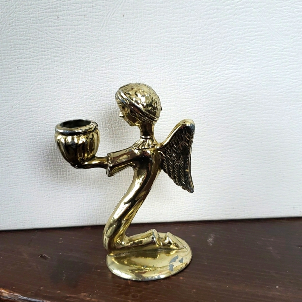 Kneeling Angel Candle Holder